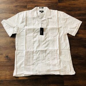 Men’s Spanish Style Embroidered Shirt